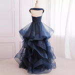 Ruffle Tulle Off The Shoulder Dress.